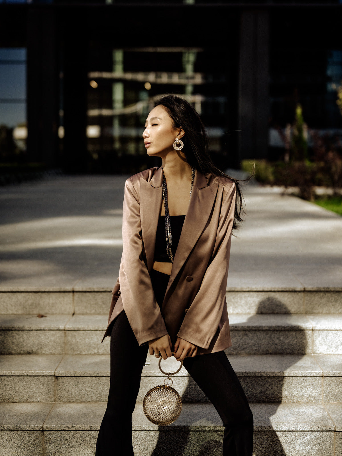 Сако от сатен