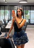 Дънкова пола La Muse