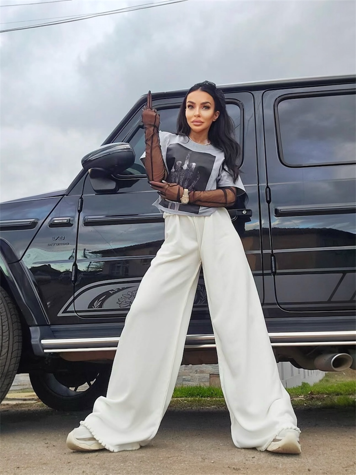 Тениска F*uck off - Basic