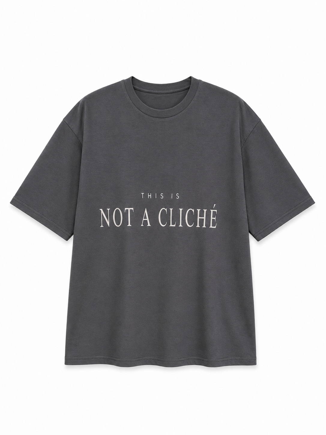 Мъжка тениска Not a cliché