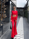 Дантелен сет Scarlet