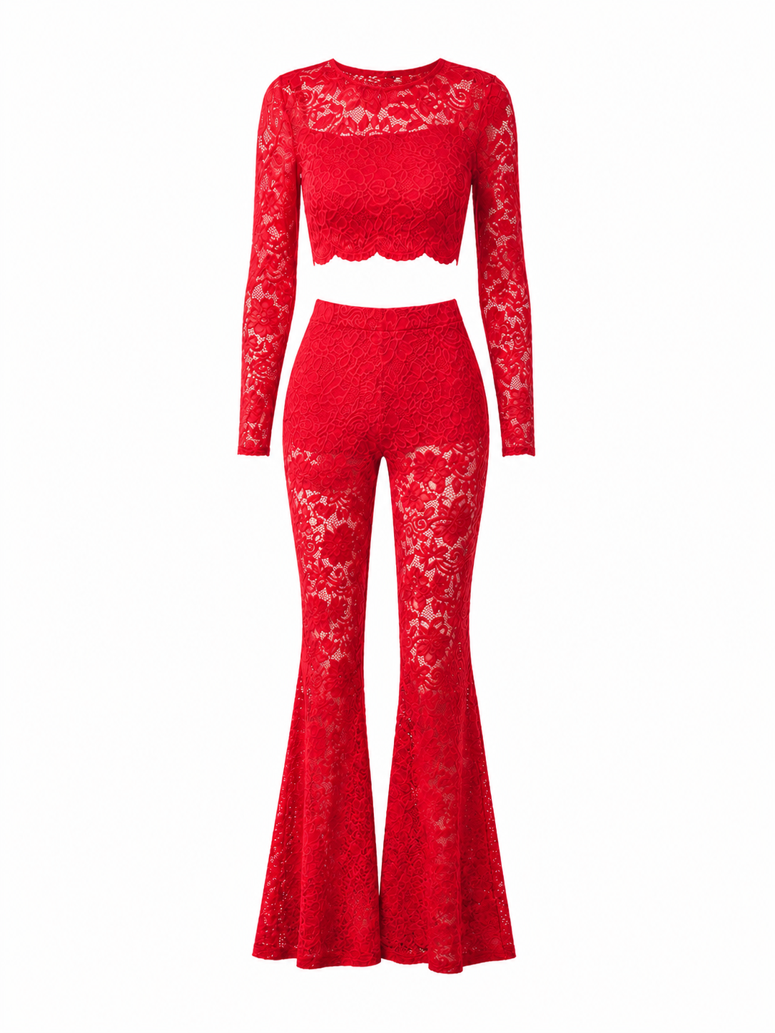 Дантелен сет Scarlet