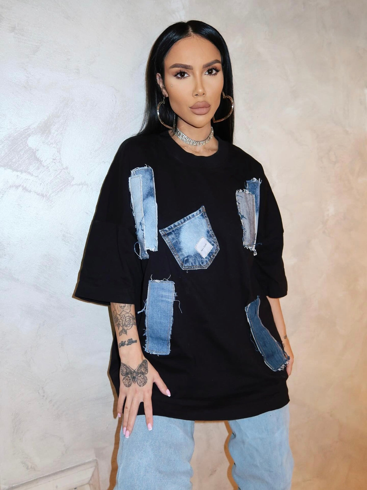 Тениска Denim Drop - Limited