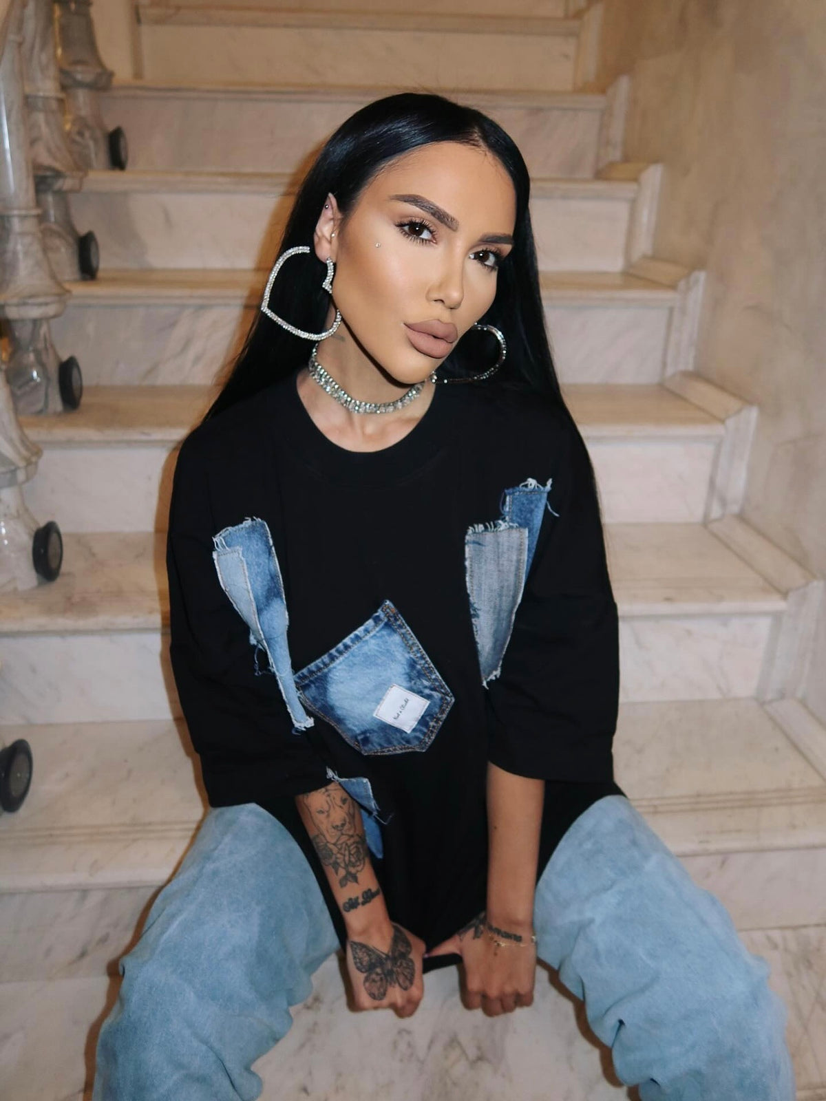 Тениска Denim Drop - Limited